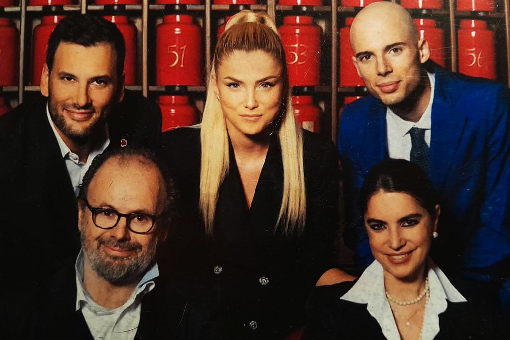 La Famiglia Faggiotto — Giuseppe, Anna, Riccardo, Lena e Filippo